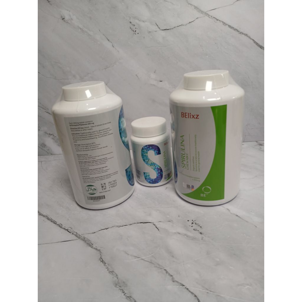 Spirulina BElixz Organic Supllement 3000t