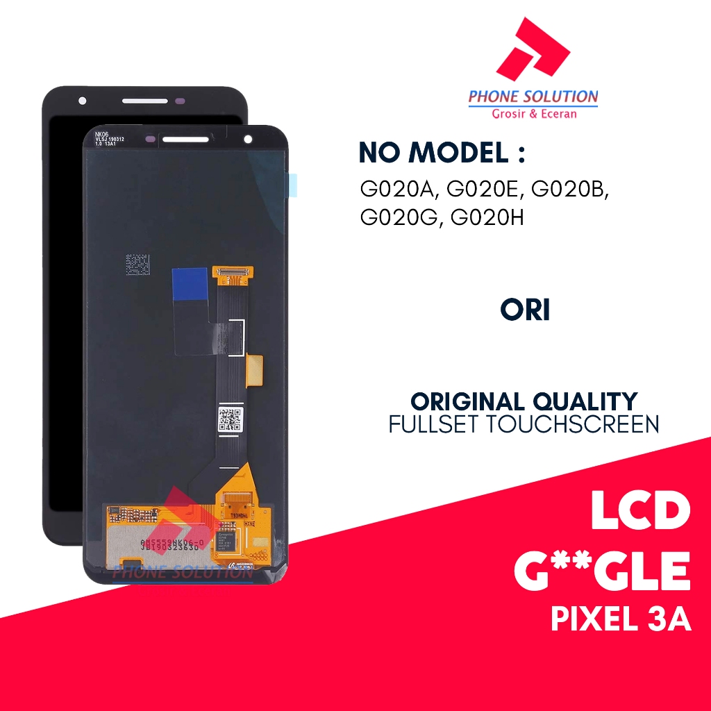 LCD Pixel 3A - Fullset Touchscreen