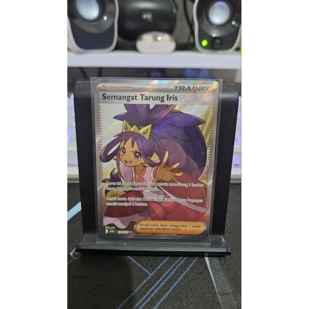 Semangat Tarung Iris SR Sv9s Kartu Pokemon Card TCG Trainer