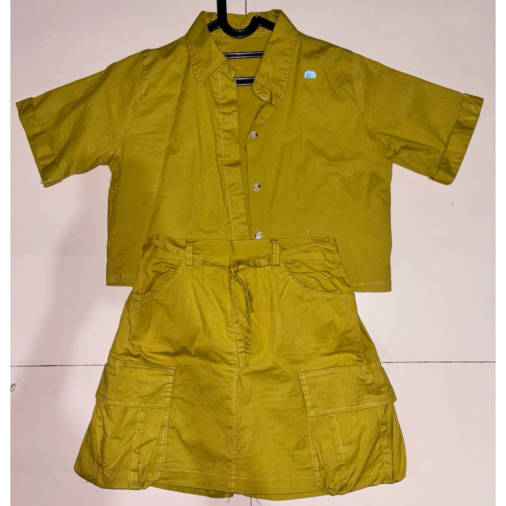 One set rok celana (seperti rok tapi celana)
