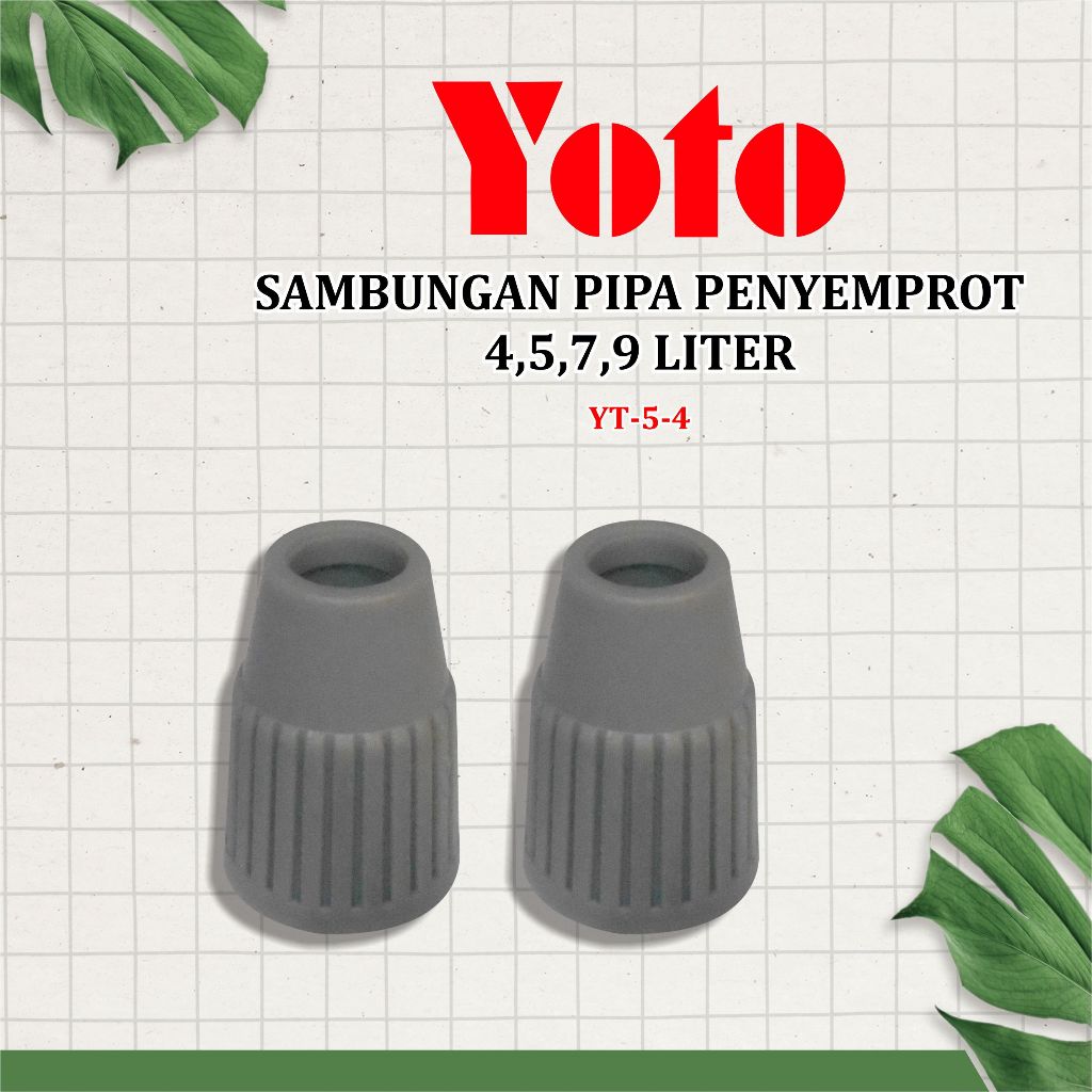 Sambungan Pipa Penyemprot YOTO 4,5,7,9 Liter (YT-5-4) - Sparepart Sprayer Manual