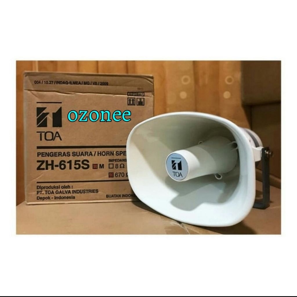 Speaker Horn TOA ZH-615SM ZH 615 SM Speaker TOA 15 Watt  With  Matching   Original Garansi Resmi