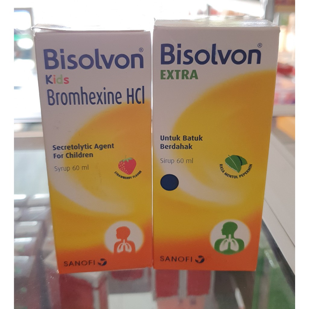 Bisolvon Extra Sirup 60 ml /Bisolvon Kids Sirup 60 Ml