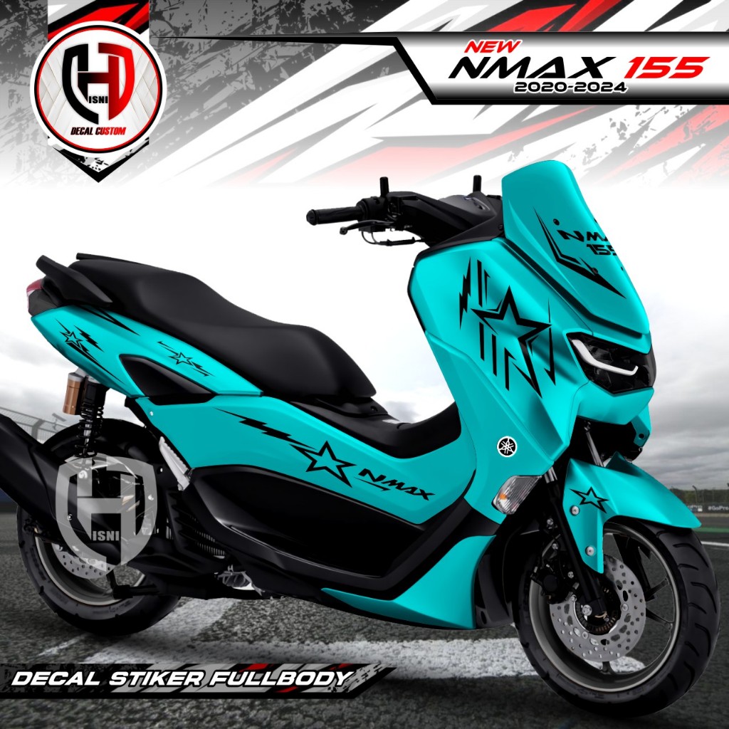 (COD) Decal Sticker Full Body Nmax New 2020 2021 2022 2023 2024 Stiker Nmax New Motif List Racing Po