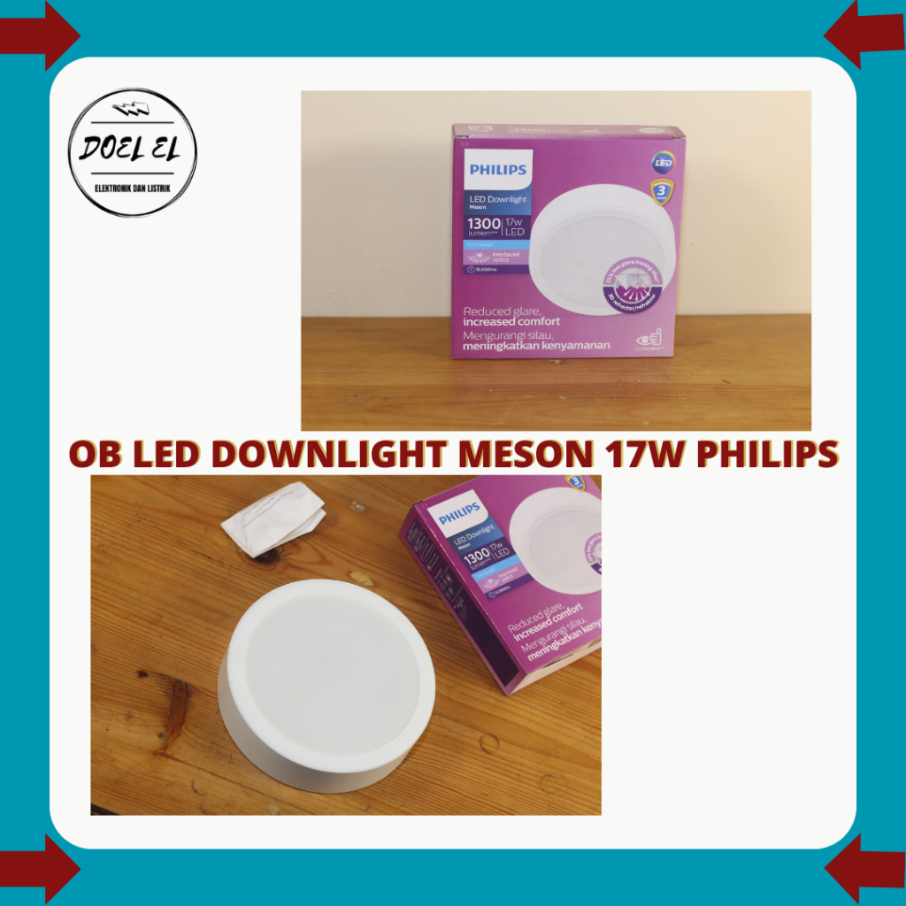 OB PHILIPS LED DOWNLIGHT MESON 17 WATT