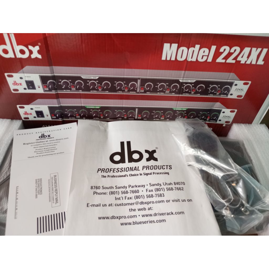 crossover dbx 224xl sub