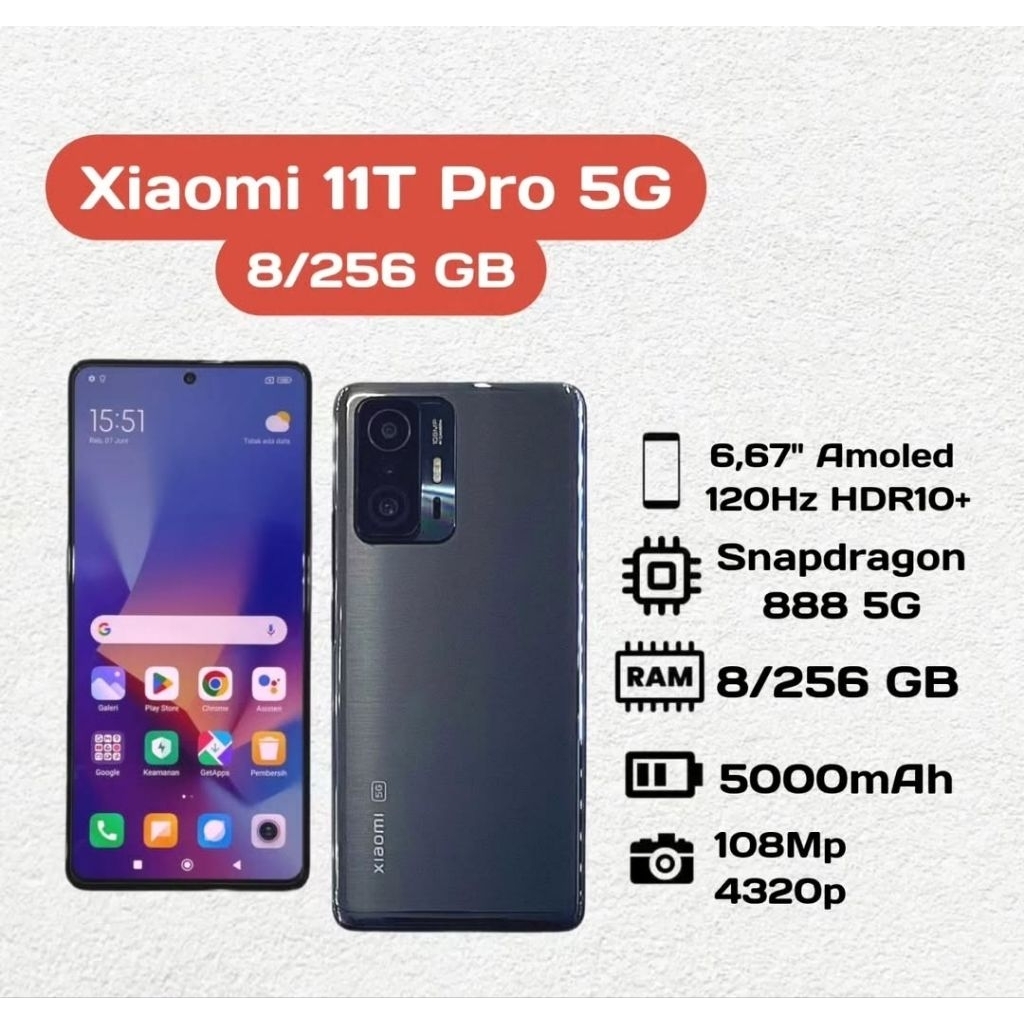 Xiaomi 11T Pro 5G 8/256 GB second