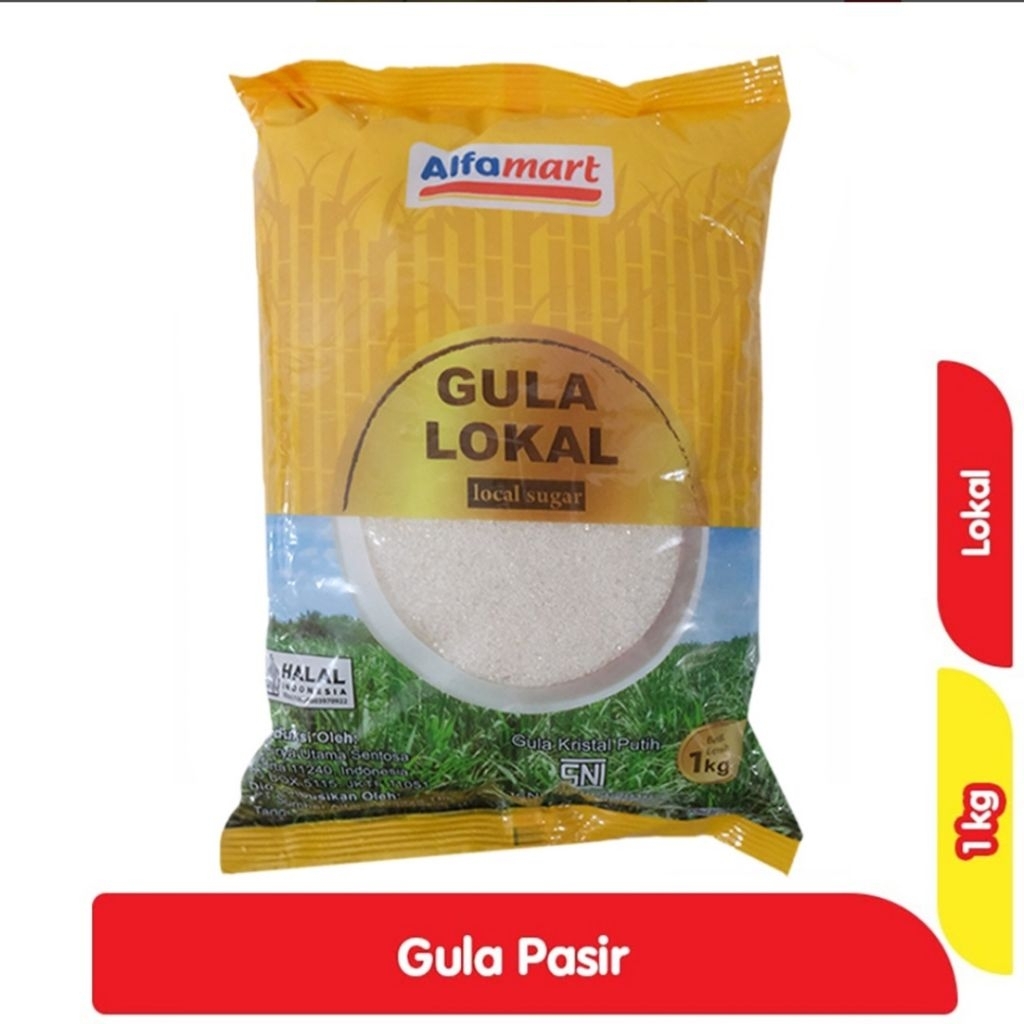 Alfamart Gula Pasir Lokal 1kg
