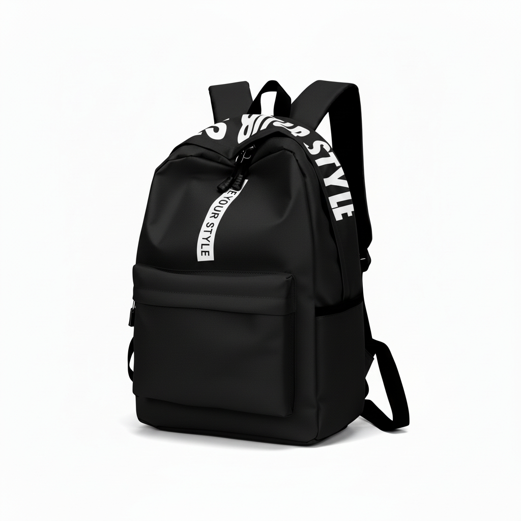 POLO FELIX - Tas Ransel Wanita Tas Sekolah Tas Gendong Anak Tas Kerja Tas Simple Polos BYS