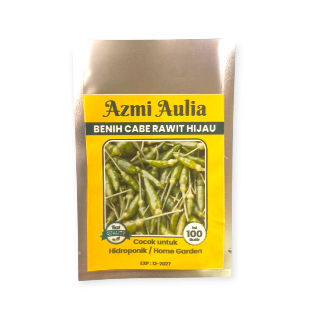 Benih Cabe Rawit Unggul Isi 100 Butir - Bibit Cabe Rawit - Benih Cabe Rawit Hijau