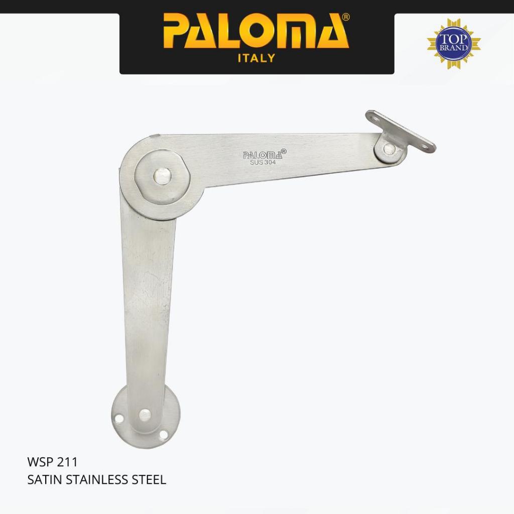 PALOMA WSP 211 Window Stay Engsel Penahan Jendela Bouvenli Sikutan 9" Inch Stainless Steel SUS 304 S