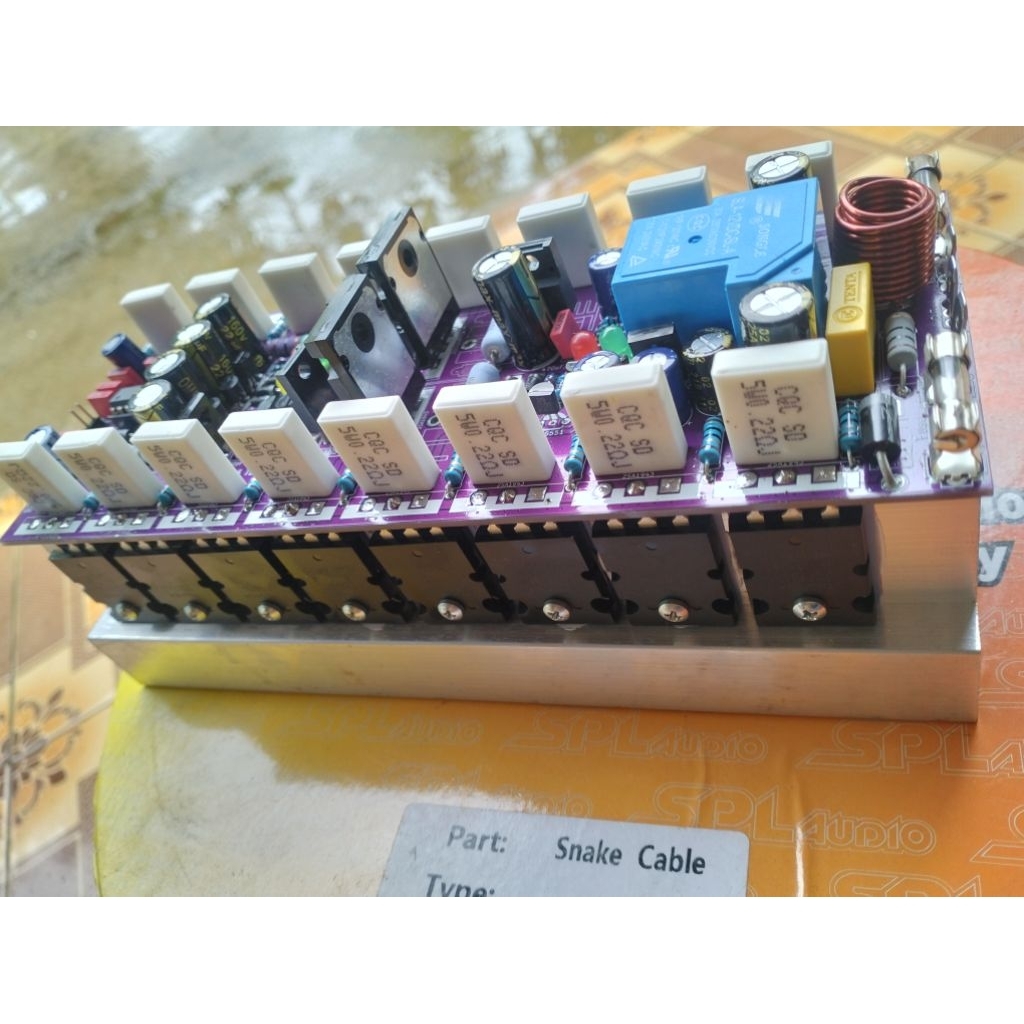 Driver power socl 506 sub low modif balap final thosiba tinggal pasang psu