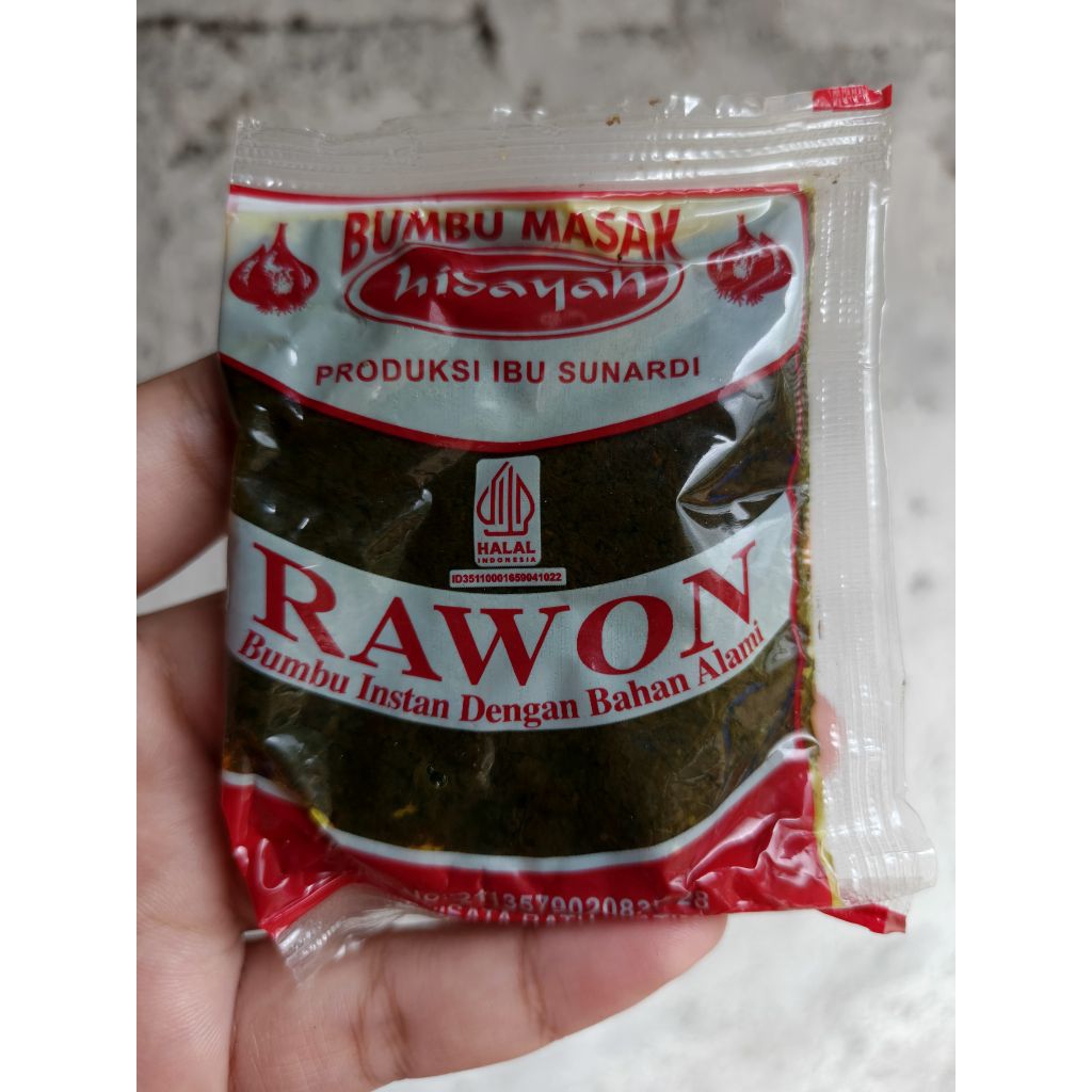Bumbu Rawon hidayah Ibu Sunardi Bumbu Rawon Instan