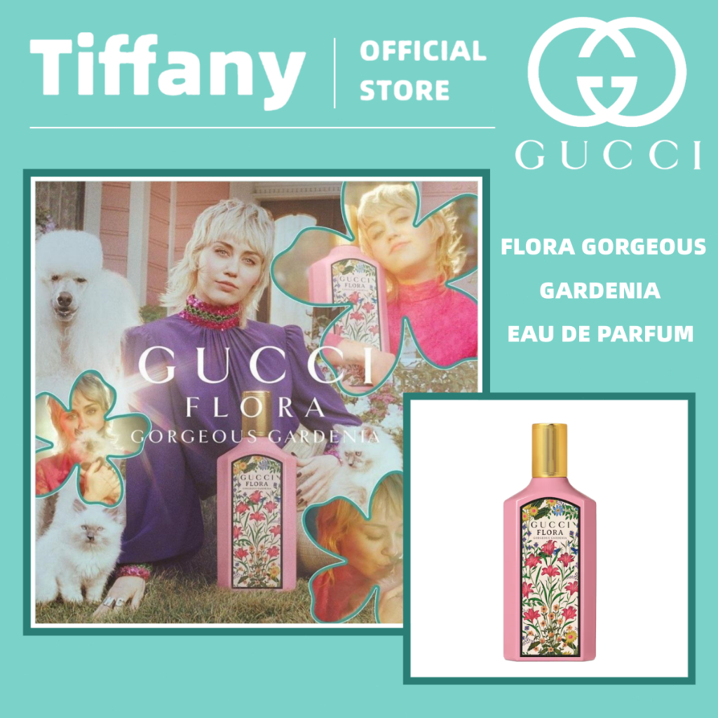 Gucci Flora Gorgeous Cardenia Pink FLOWER NEW Eau De Parfum EDP 100ML