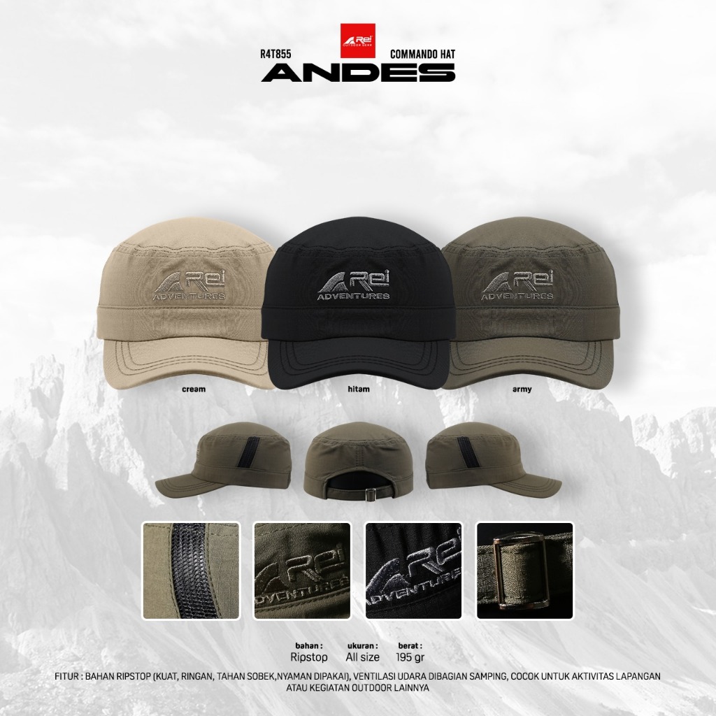 Commando Hat Andes Arei Outdoorgear