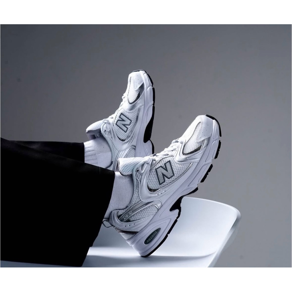 New Balance 530 White Silver