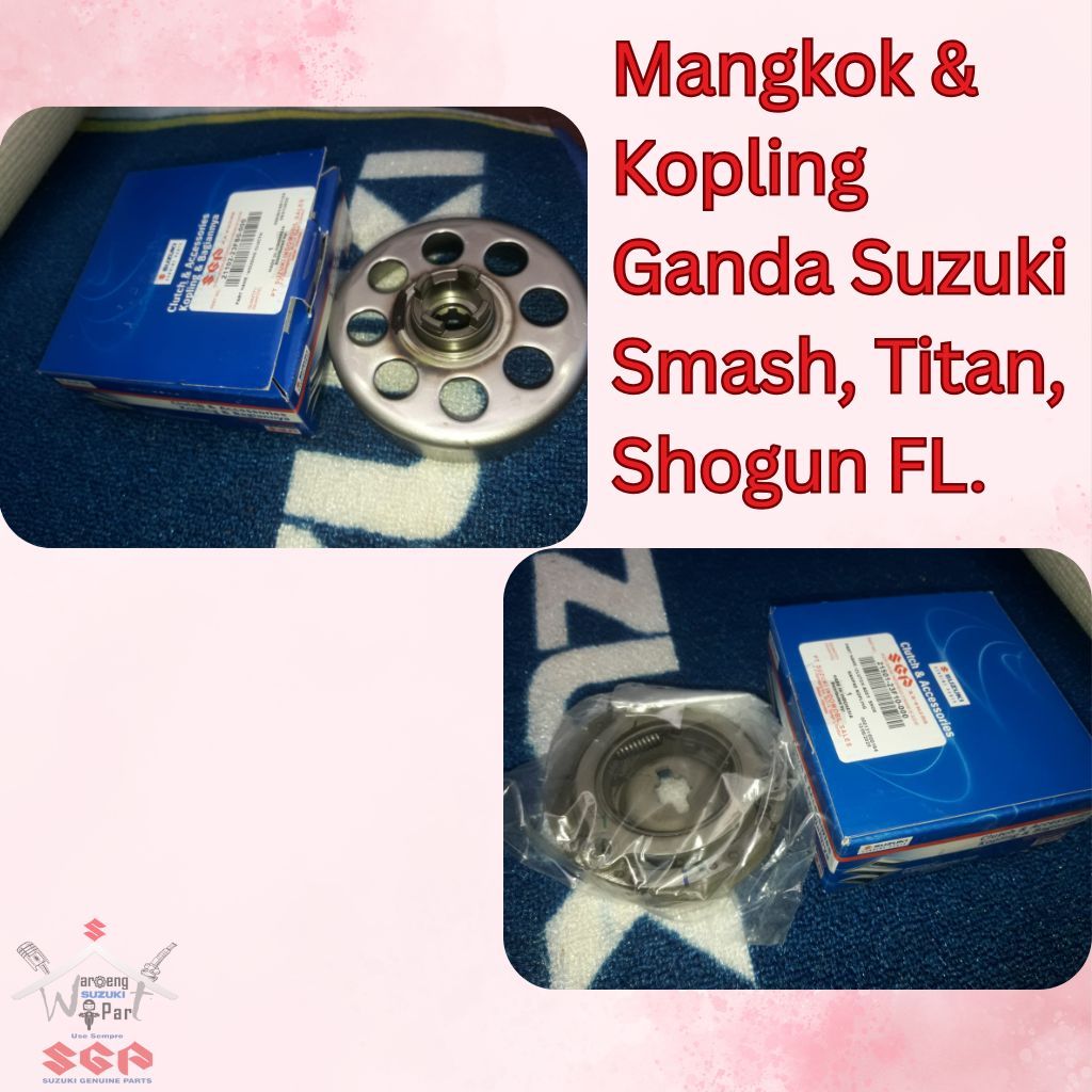 Mangkok Dan Kopling Ganda Suzuki Smash, Titan, Shogun FL - Suzuki Genuine Part