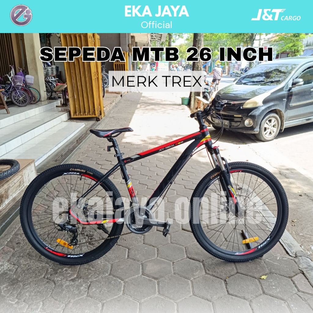 Sepeda Gunung / MTB 26 Inch Merk TREX XT - 780 Alloy [SECOND]