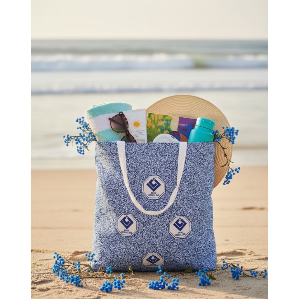 Totebag Tas Kain Tas Belanja Souvenir Batik Murah 43 x 50 cm