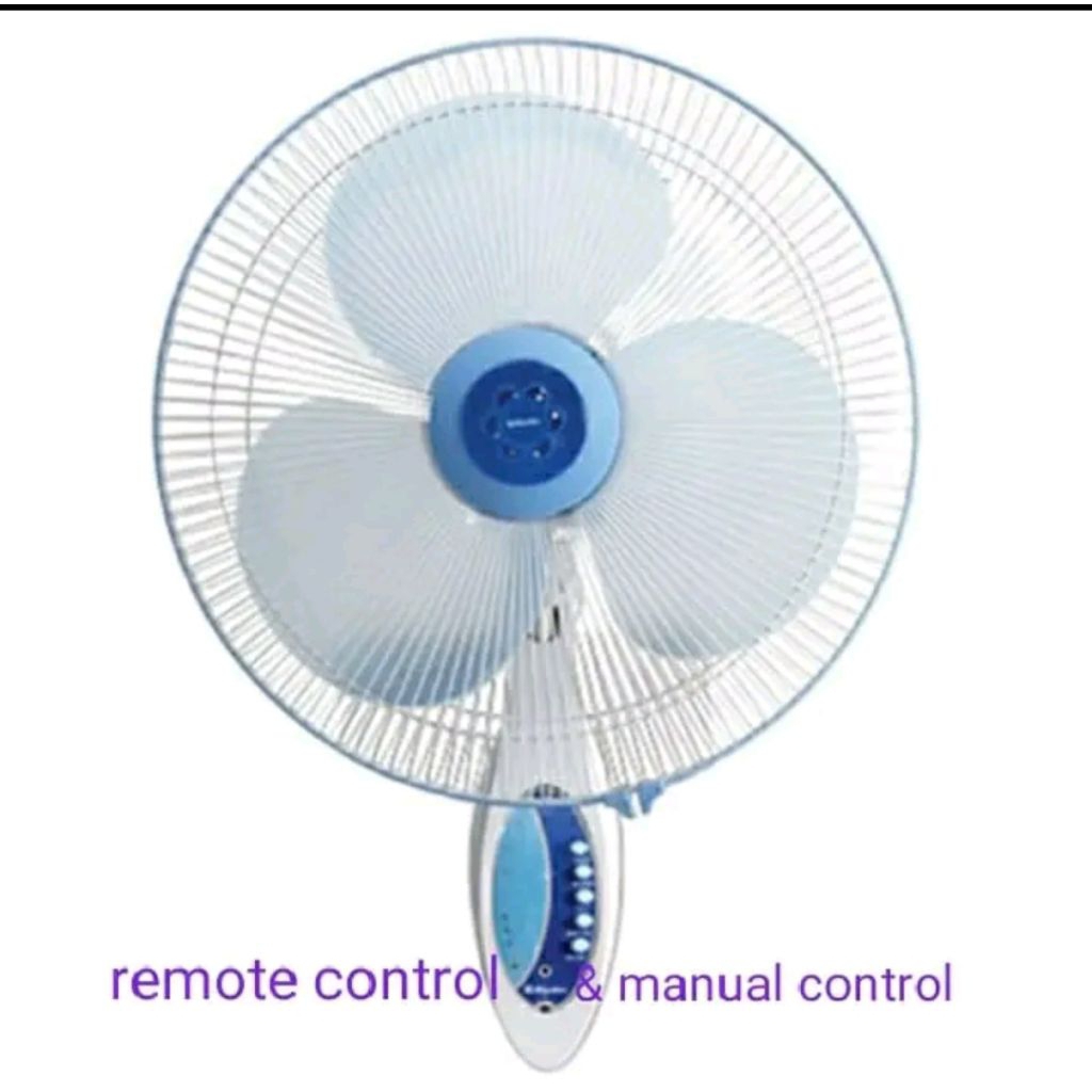 Kipas Angin Dinding Miyako 1689RC Remote Control