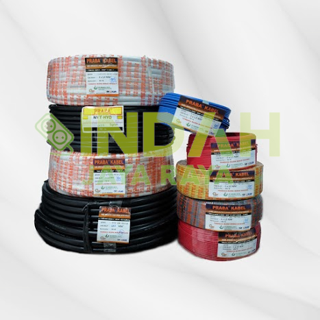 PRABA KABEL NYM KABEL TEMBAGA 4 x 2.5 mm | 4 x 2,5 50M ASLI TEMBAGA