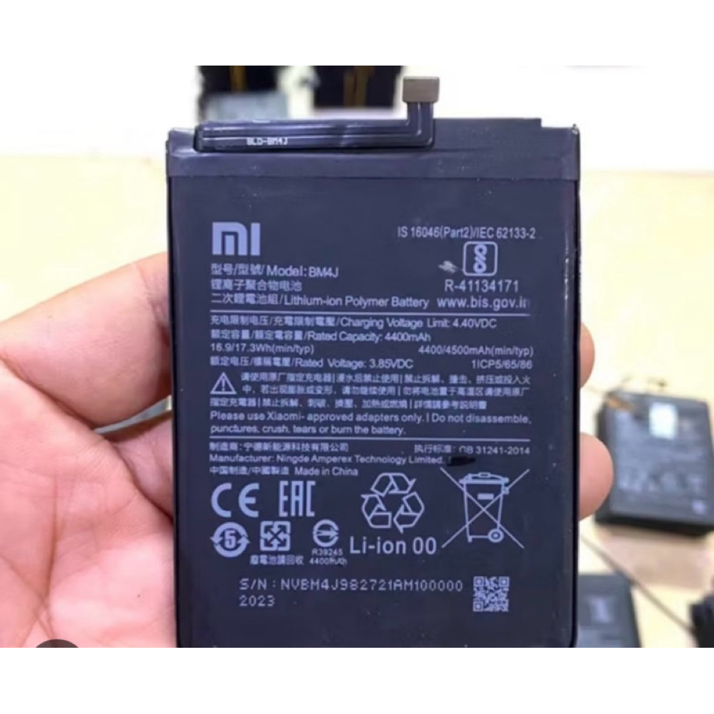 BM-4J BATRAI REDMI NOTE 8 PRO ORIGINAL COPOTAN