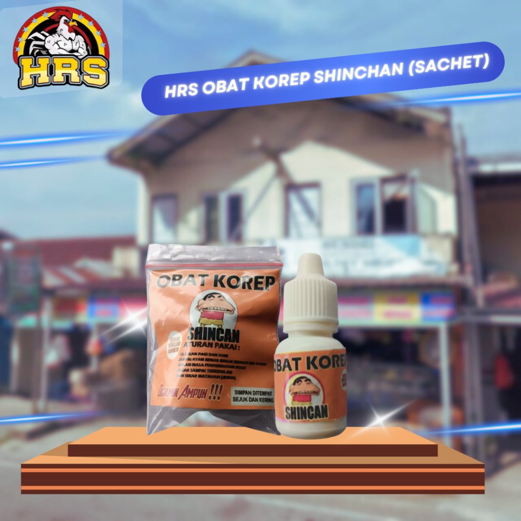 HRS OBAT KOREP SHINCHAN UNTUK AYAM HRS 100%ORIGINAL KEMASAN SACHET