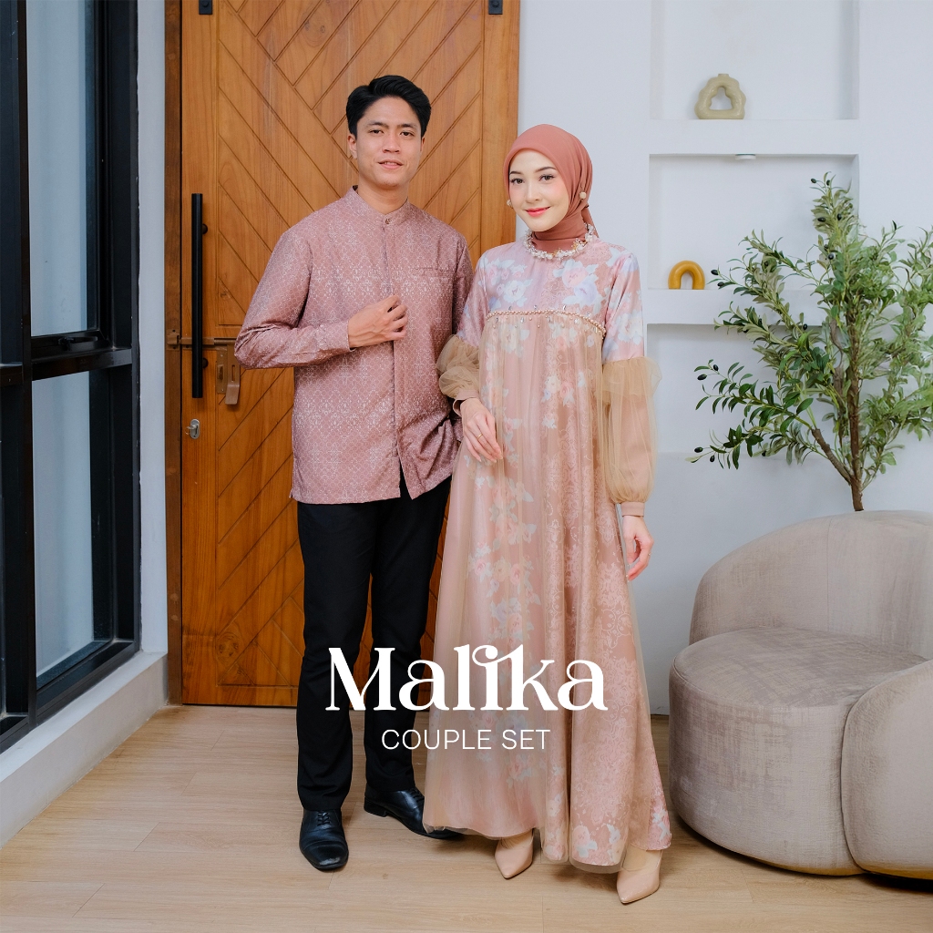 Malika Gamis Payet Couple Premium Exclusive Series (GAMIS SAJA)
