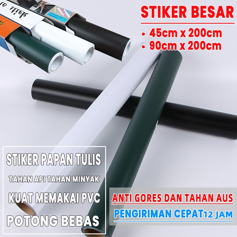 [profesional] papan tulis kertas stiker papan tulis whiteboard stiker papan tulis kapur papan tulis 