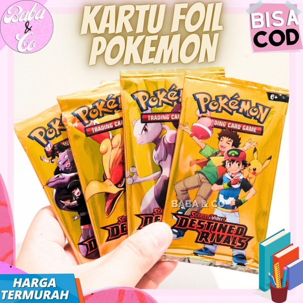 KARTU FOIL POKEMON KARTU POKEMON TRADING CARD POKEMON MAINAN KARTU BREWEK POKEMON KARTU POKEMON MURA