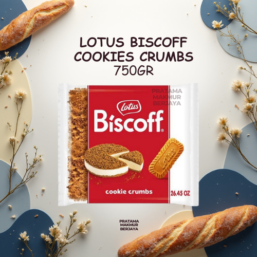 Lotus Biscoff Crumble 750gr Halal | Biskuit Remah