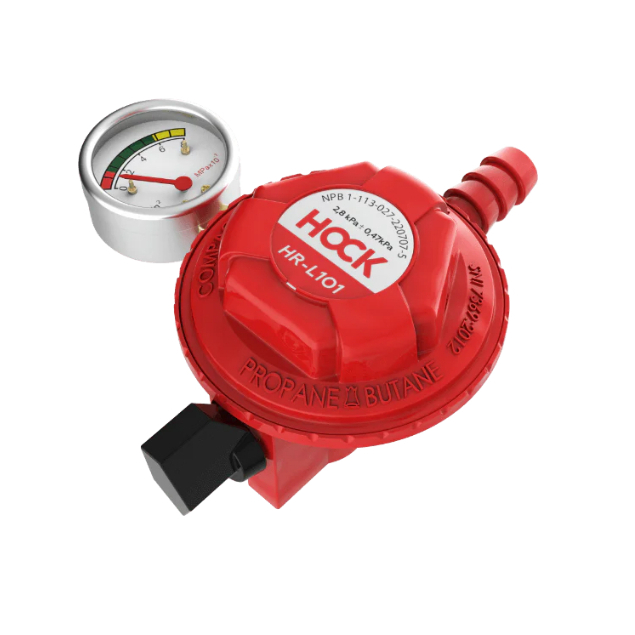 Regulator Gas Hock HR-L101M - Regulator Tekanan Rendah untuk Kompor Gas