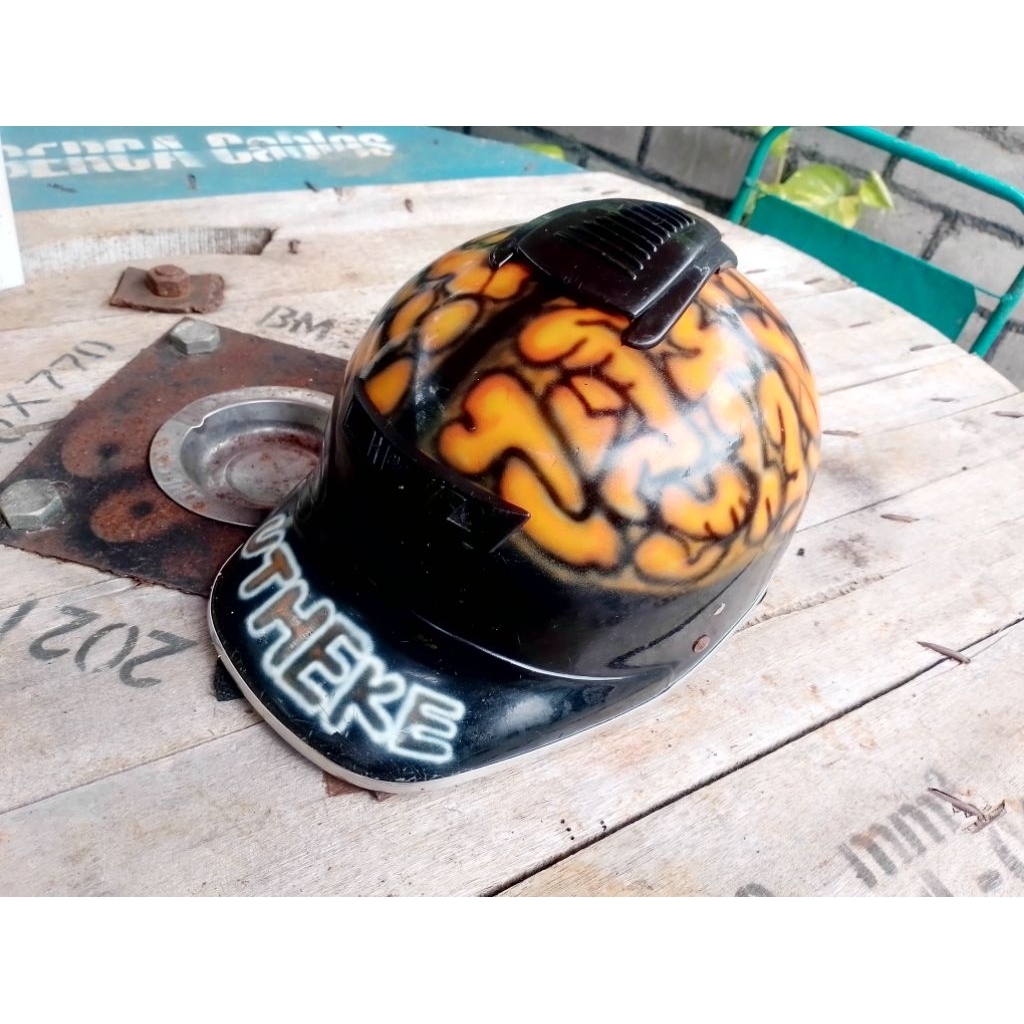 helm lawas original vintage jadul