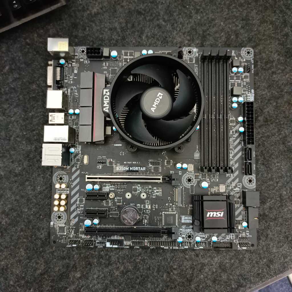 Paket CPU AMD Ryzen 7 Motherboard Gaming AM4