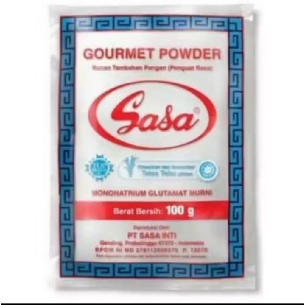 Mecin Sasa 100gram/penyebab rasa Sasa 100gram.