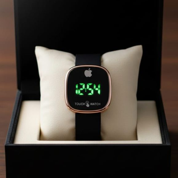 jam tangan digital wanita touch screen led anti air