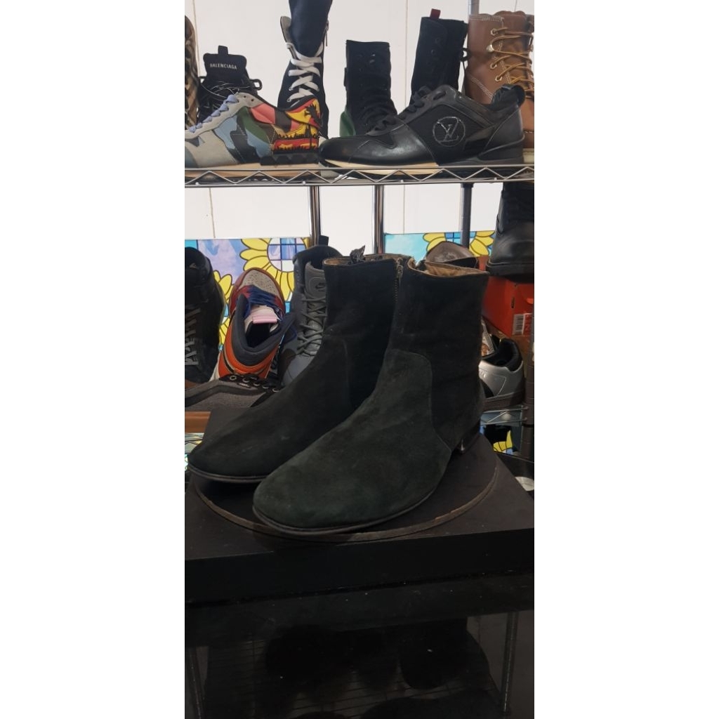 Aldo boot suede size 43 hitam