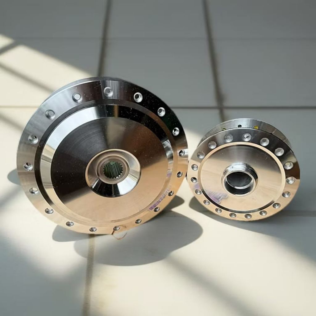 Tromol Beat Vario Chrome Depan Belakang/Tromol 1 Set Beat Vario Scoopy