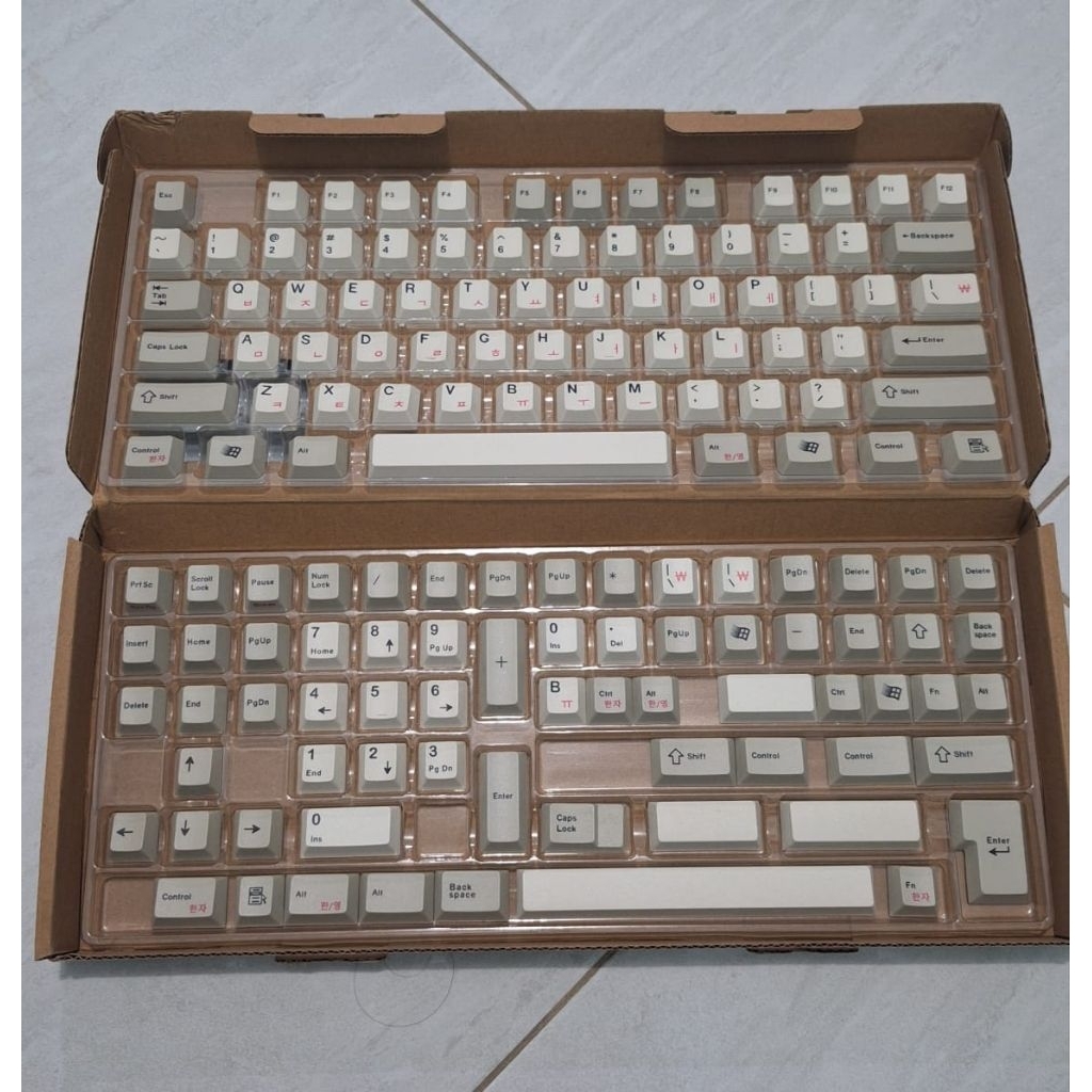keycaps pbt xiami xmi korean hangul red cherry profile