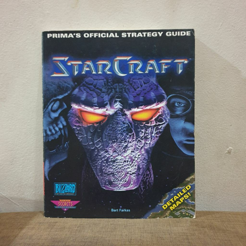 Buku Game Guide Import Starcraft Prima's Official Strategy Guide