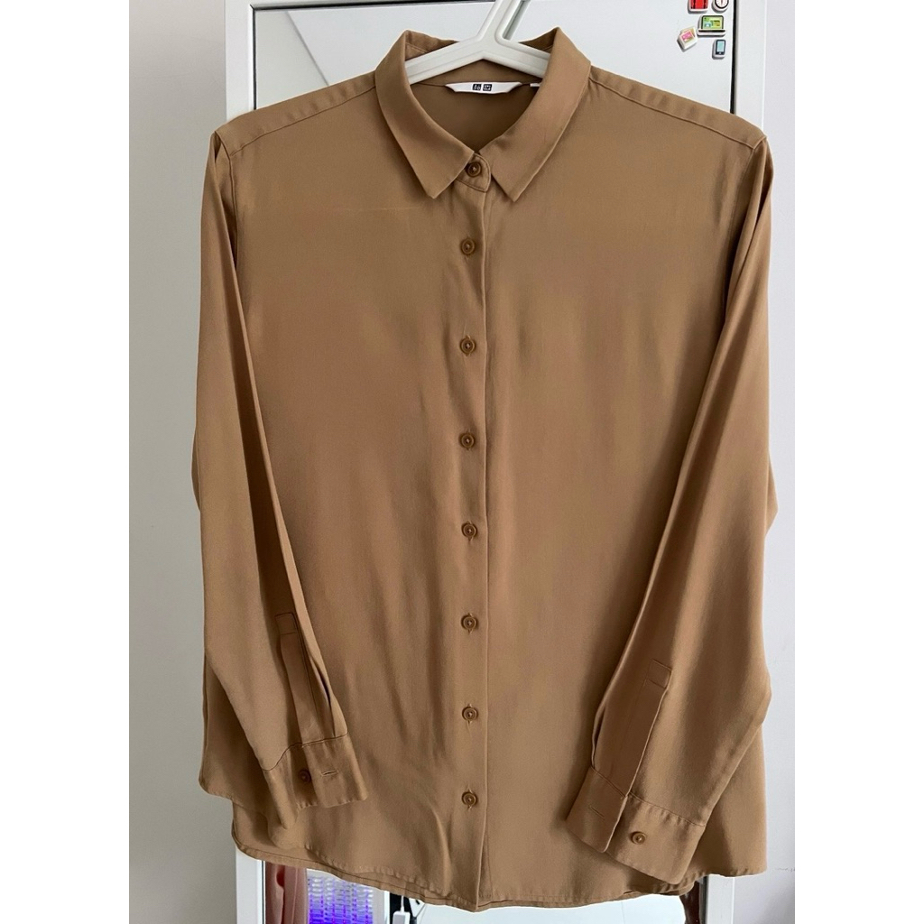 Preloved kemeja rayon Uniqlo