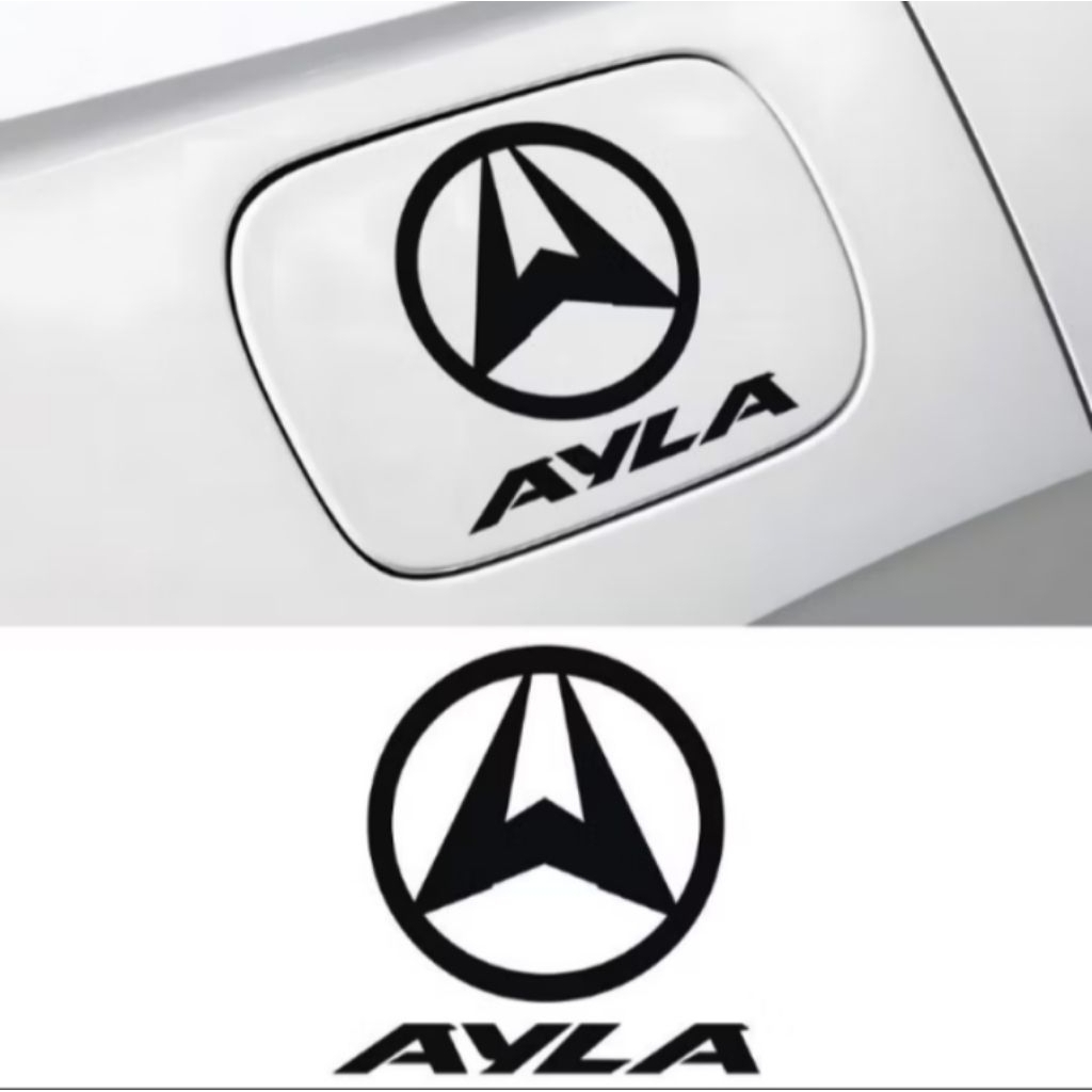 Sticker tangki mobil Ayla Agya dll stiker tangki mobil Ayla keren stiker tangki mobil Ayla Agya terb