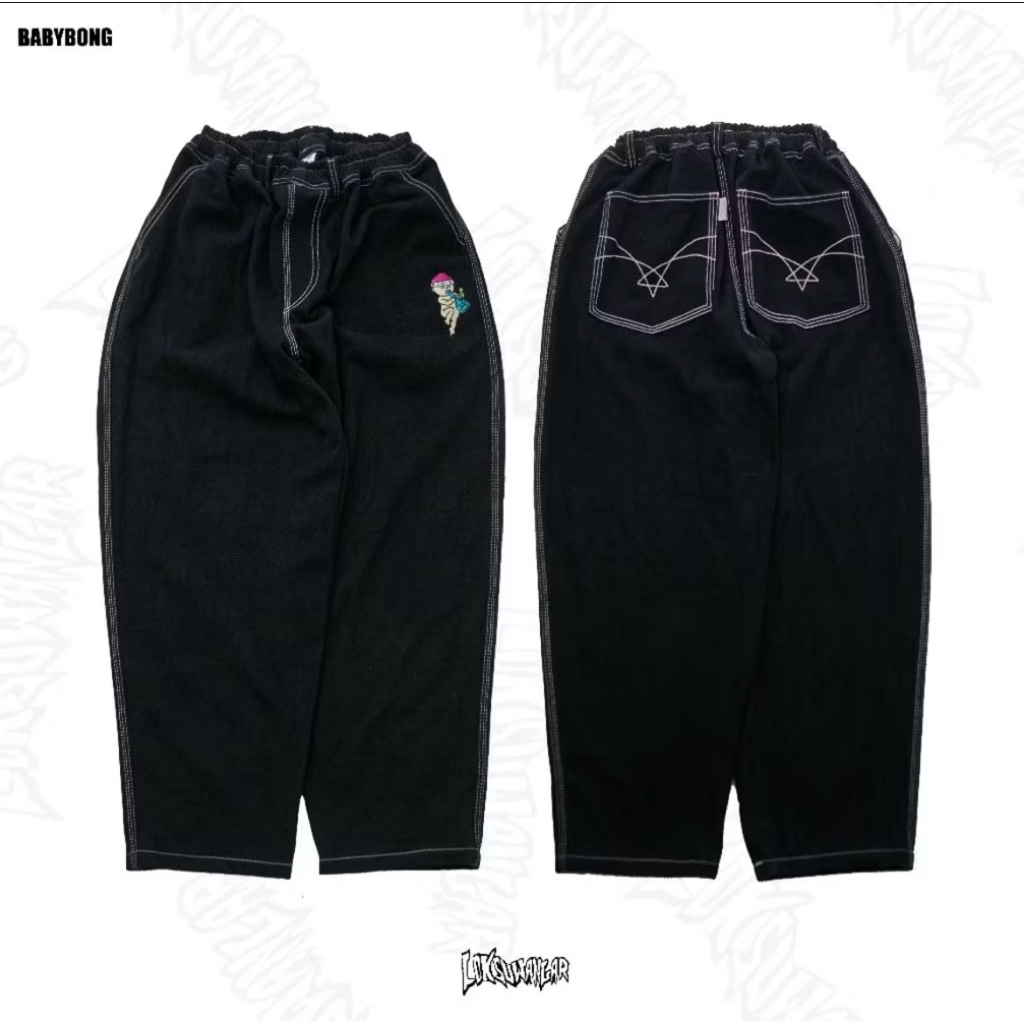 Baggy Pants Babybong -Black