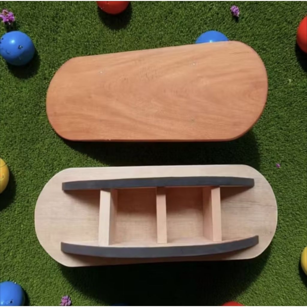 Wooden balance goyang keseimbangan kesehatan dan mental