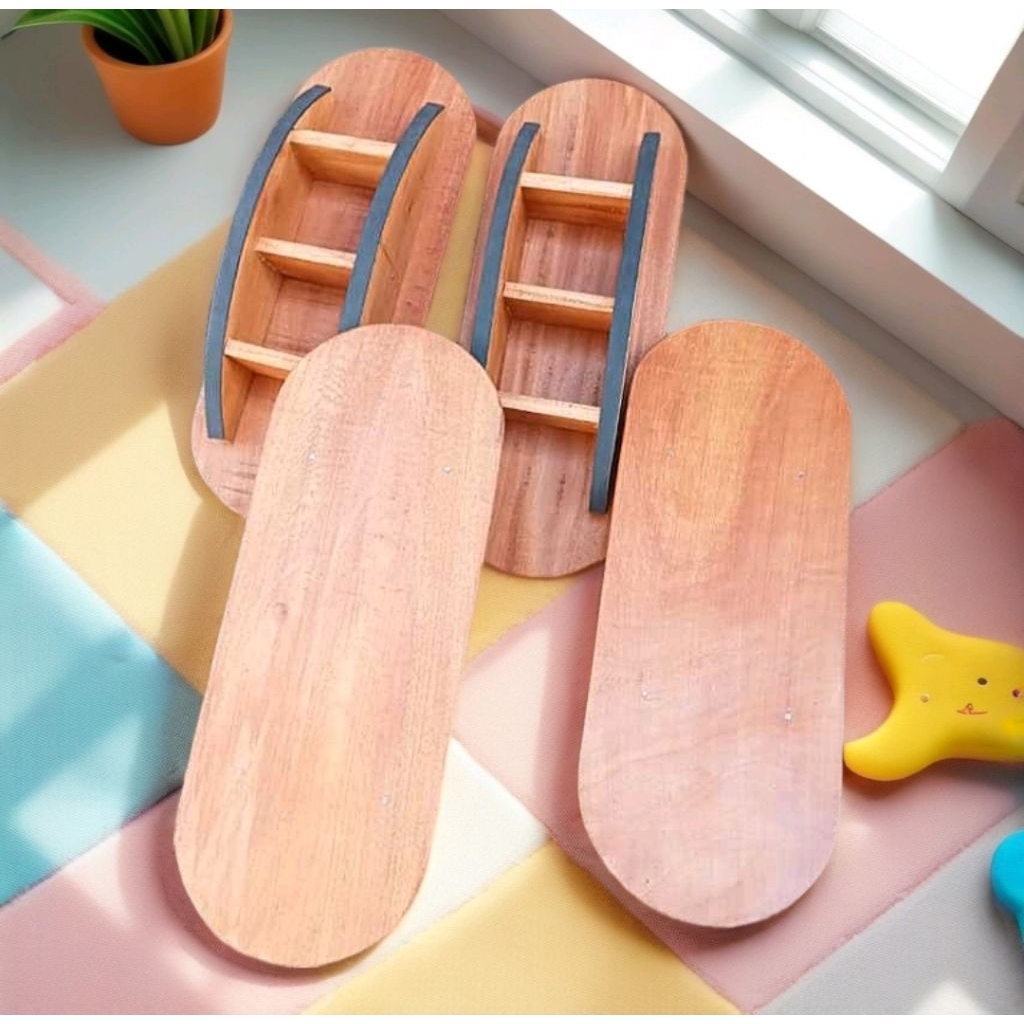 Wooden balance toys keseimbangan dewasa dan anak anak