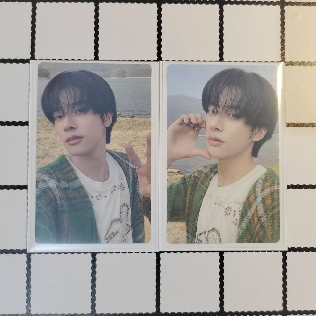 Photocard Official Enhypen Jake set Orange Blood Engene ver.
