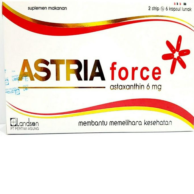 ASTRIA FORCE ASTAXANTHIN 6MG