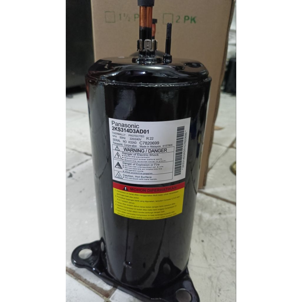 KOMPRESOR AC PANASONIC 2KS314D3ADO1(2PK-R22-1PHASE)