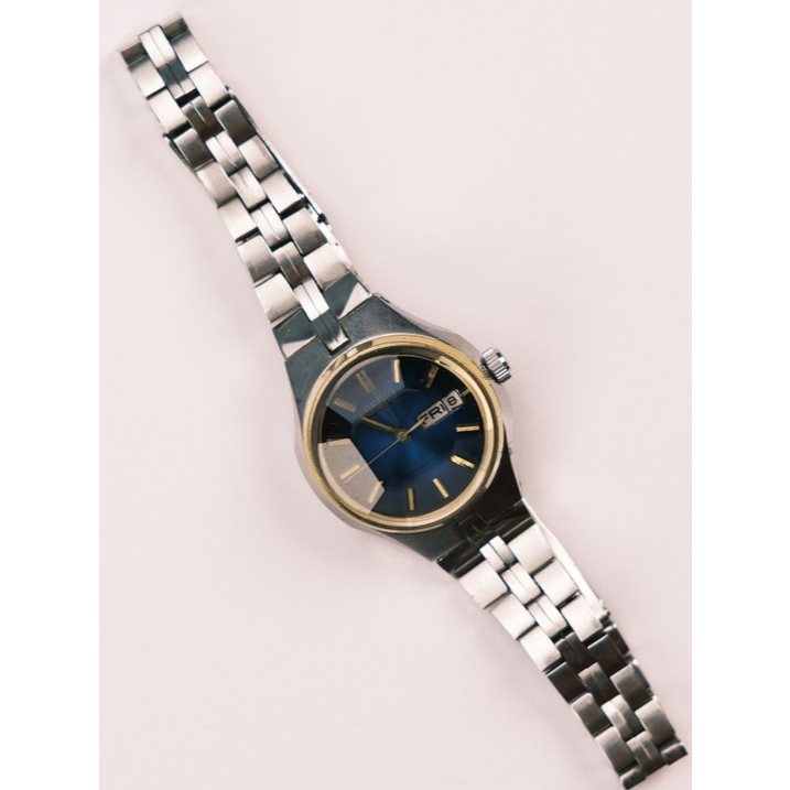 SEIKO Automatic Blue Gold - Vintage Luxury Preloved Watch
