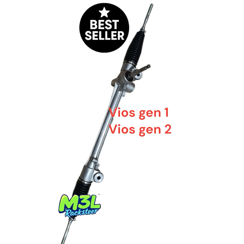 Rack Steer Merk JTEKT Yaris Gen 1 Lama Bakpao 2006-2014 // Vios Gen 2 2007-2012 Rek Rak Bak Stir Rek